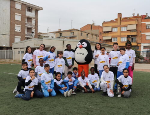 El pati de l’Escola Torre Queralt, un espai educatiu