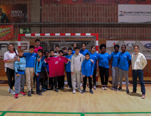 L’Escola Pardinyes visita el Lleida Handbol al Pavelló Onze de Setembre