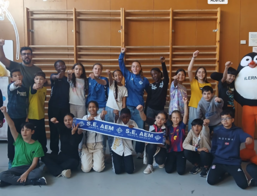 L’Escola Pardinyes participa en el Pati de Valors amb l’SE AEM