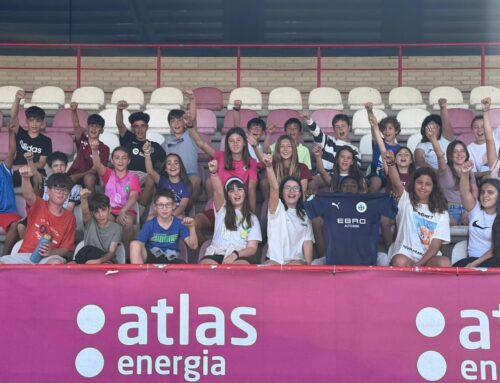L’Escola Ciutat Jardí participa en la sisena sessió del projecte Referents visitant l’Atlètic Lleida de 2a RFEF