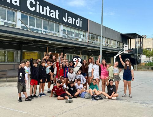 L’Escola Ciutat Jardí participa en el Pati de Valors amb l’Atlètic Lleida
